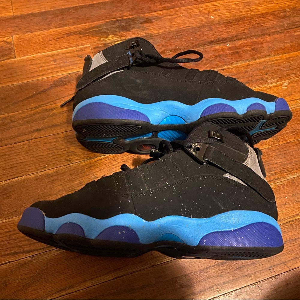 Retro Jordan 6 rings aqua